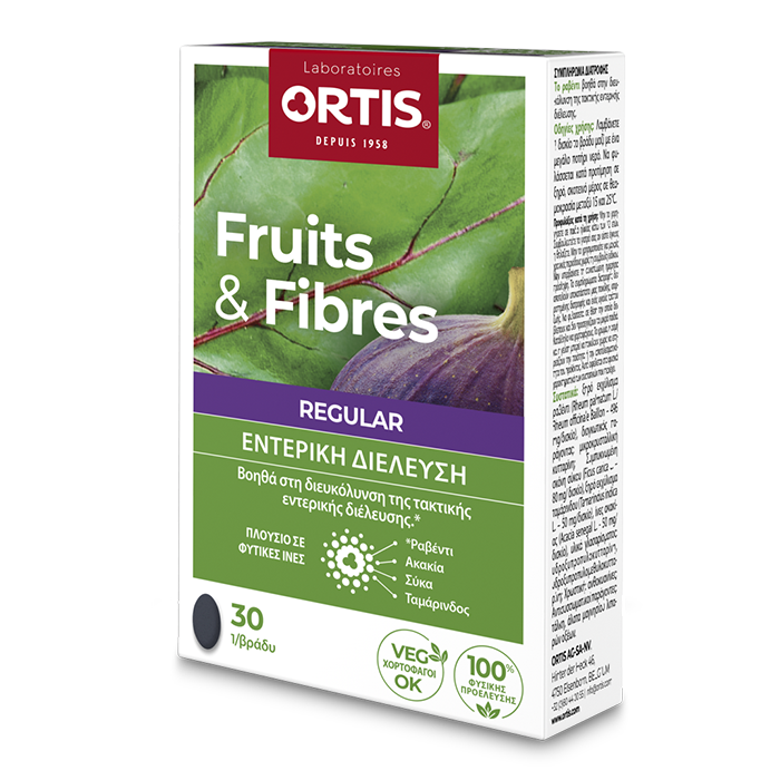 Fruits&Fibres REGULAR, réguler efficacement le transit en douceur