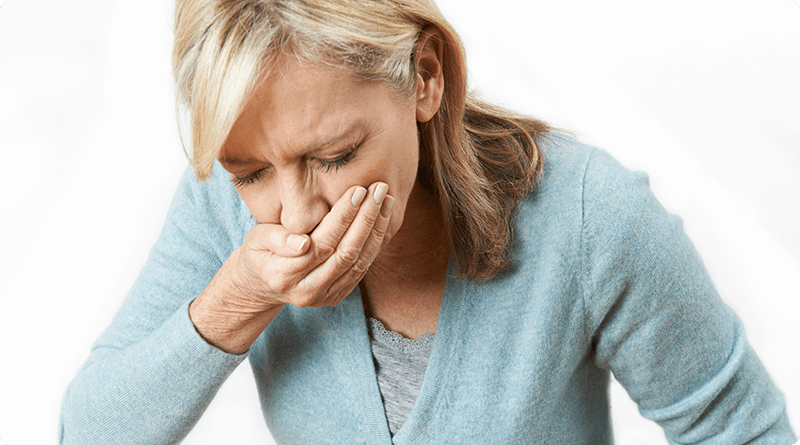 Signs and consequences of a congested liver: nausea