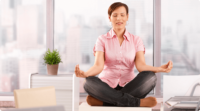 Combattre le stress: yoga, méditation