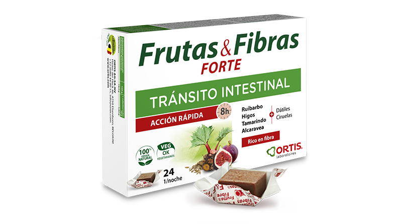 Frutas&Fibras FORTE, plantas para una rápida acción en tu tránsito.