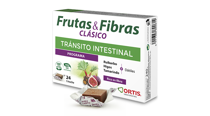 Frutas&Fibras CLÁSICO, Plantas para regular eficazmente el tránsito sin problemas.