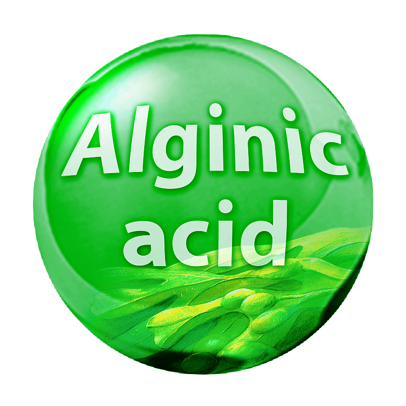 Alginic acid extract of phaeophyceae algae